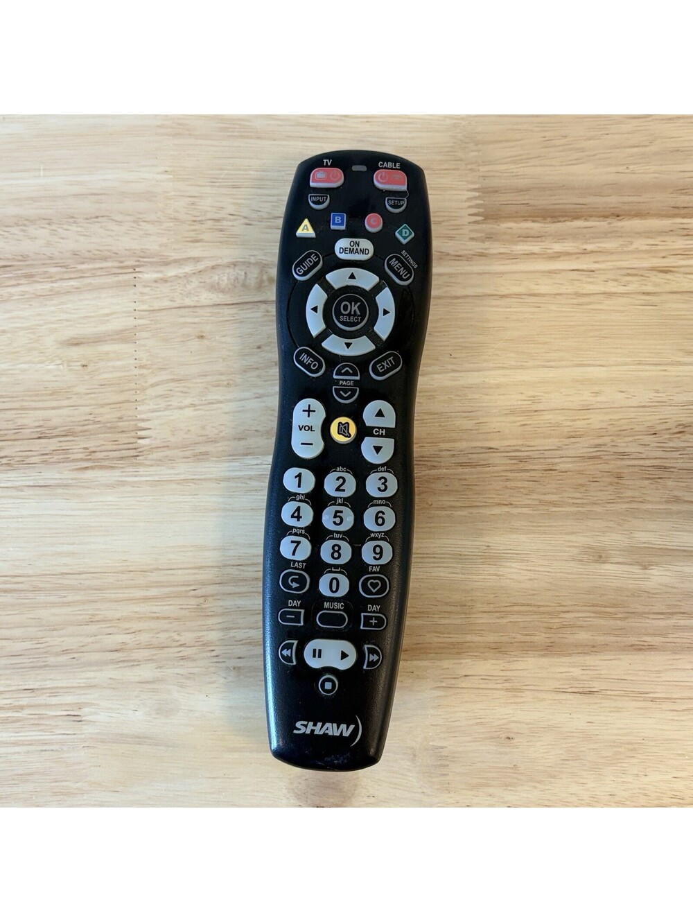 Shaw 2020B0-BX Replacement Remote Control Tested Works